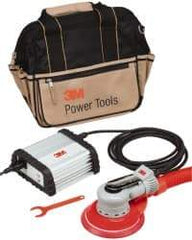 3M - 6 Inch Pad, 10,000 OPM, Electric Orbital Sander - Round, Palm Sander, 5 Amps - USA Tool & Supply