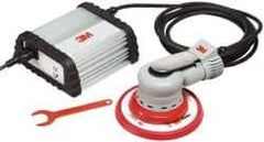 3M - 6 Inch Pad, 10,000 OPM, Electric Orbital Sander - Round, Palm Sander, 5 Amps - USA Tool & Supply