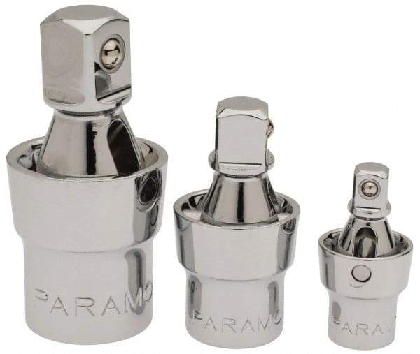 Paramount - 3 Piece Universal Set - 1/4, 3/8, 1/2" - USA Tool & Supply