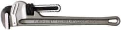 Paramount - 18" Aluminum Straight Pipe Wrench - 2-1/2" Pipe Capacity - USA Tool & Supply