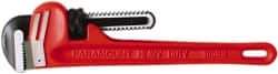 Paramount - 12" Cast Iron Straight Pipe Wrench - 2" Pipe Capacity - USA Tool & Supply