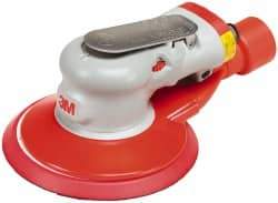 3M - 10,000 OPM, 17 CFM Air Consumption, 90 psi Air Pressure, Palm Air Orbital Sander - Round Pad, - USA Tool & Supply