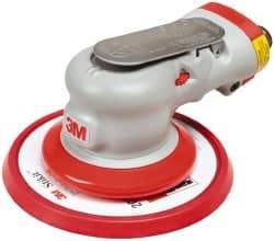 3M - 12,000 OPM, 17 CFM Air Consumption, 90 psi Air Pressure, Palm Air Orbital Sander - Round Pad, - USA Tool & Supply