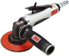 3M - 4 to 5" Disc, 12,000 RPM, Pneumatic Handheld Disc Sander - 3/8 NPT Inlet, 1 hp, 90 psi - USA Tool & Supply