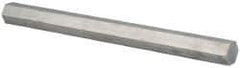 Value Collection - 1 Inch Width Across Flats x 36 Inch Long, Aluminum Hexagon Bar - Alloy 2024 - USA Tool & Supply