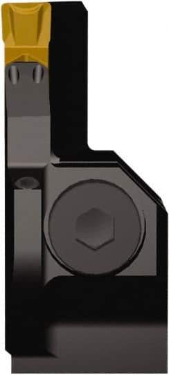 Seco - CFO, External, Left Hand, 0.95" Max Depth of Cut, 4mm Min Groove Width, Indexable Grooving Tool Holder - LC.. 1604.. Insert Compatibility, 1" Shank Height, 1" Shank Width, 6" OAL - USA Tool & Supply