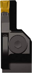 Seco - CFO, External, Left Hand, 1.18" Max Depth of Cut, 5mm Min Groove Width, Indexable Grooving Tool Holder - LC.. 1605.. Insert Compatibility, 1" Shank Height, 1" Shank Width, 6" OAL - USA Tool & Supply