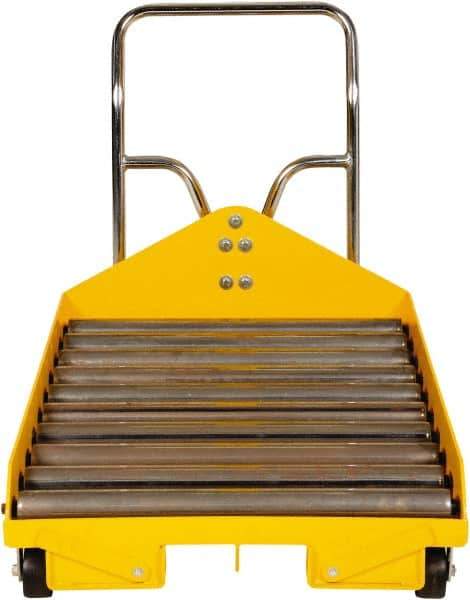 Vestil - 4,000 Lb Capacity Steel Rolling Work Platform - Steel Deck, 33-1/4" OAW - USA Tool & Supply