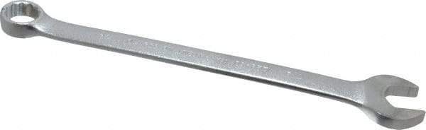 Proto - 7/8" 12 Point Offset Combination Wrench - 15° Offset Angle, 12-1/2" OAL, Steel, Satin Finish - USA Tool & Supply