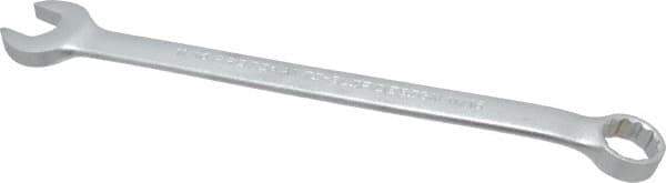 Proto - 11/16" 12 Point Combination Wrench - 15° Offset Angle, 10-1/8" OAL, Steel, Satin Finish - USA Tool & Supply