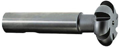 Keo - 5/32" Radius, 5/16" Circle Diam, 1-5/16" Cutter Diam, Shank Connection, Convex Radius Cutter - 3/4" Shank Diam, 3-1/2" OAL, High Speed Steel, Uncoated, 6 Teeth, Weldon Flat - USA Tool & Supply