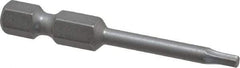 Wera - 3/32" Hex Bit - 1/4" Hex Drive, 2" OAL - USA Tool & Supply