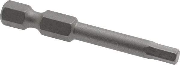 Wera - 5/32" Hex Bit - 1/4" Hex Drive, 2" OAL - USA Tool & Supply