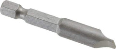 Wera - 5/16" Slotted Screwdriver Bit - 1/4" Hex Drive, 2" OAL - USA Tool & Supply