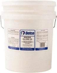 Detco - 5 Gal Pail Finish - Use on Resilient Flooring - USA Tool & Supply