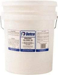 Detco - 5 Gal Pail Finish - Use on Resilient Flooring - USA Tool & Supply