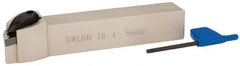 Iscar - DWLN, Right Hand Cut, 95° Lead Angle, 1" Shank Height x 1" Shank Width, Negative Rake Indexable Turning Toolholder - 6" OAL, WN..43. Insert Compatibility, Series Isoturn - USA Tool & Supply