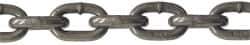 CM - 5/8" Welded High Test Chain - 13,000 Lb Capacity, Grade 43, 150' Long, Carbon Steel, Hot-Dipped Galvanized Finish - USA Tool & Supply