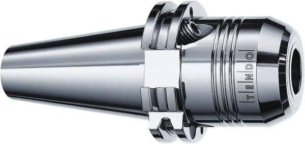 Schunk - CAT50 Taper Shank, 3/8" Hole Diam, Hydraulic Tool Holder/Chuck - 36.2mm Nose Diam, 81mm Projection, 29.1mm Clamp Depth, 25,000 RPM, Through Coolant - Exact Industrial Supply