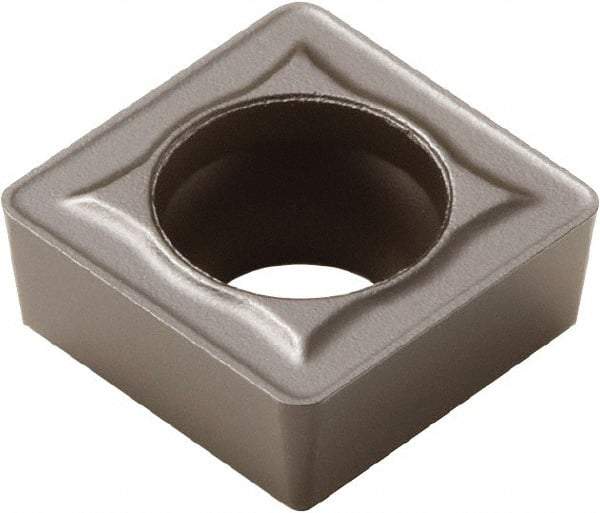 Seco - SCGX120408 P2 Grade DP3000 Carbide Indexable Drill Insert - TiCN/Al2O1 Finish, Square, 1/2" Inscribed Circle - USA Tool & Supply