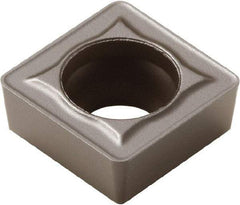 Seco - SCGX120408 P2 Grade DP3000 Carbide Indexable Drill Insert - TiCN/Al2O1 Finish, Square, 1/2" Inscribed Circle - USA Tool & Supply