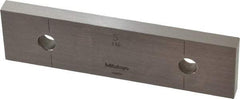 Mitutoyo - 5" Rectangular Steel Gage Block - Accuracy Grade 0, Includes Certificate of Inspection - USA Tool & Supply