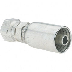Parker - 11/16-16 Seal-Lok Steel Hydraulic Hose Swivel - -6 Hose Size, 3/8" Hose Diam - USA Tool & Supply