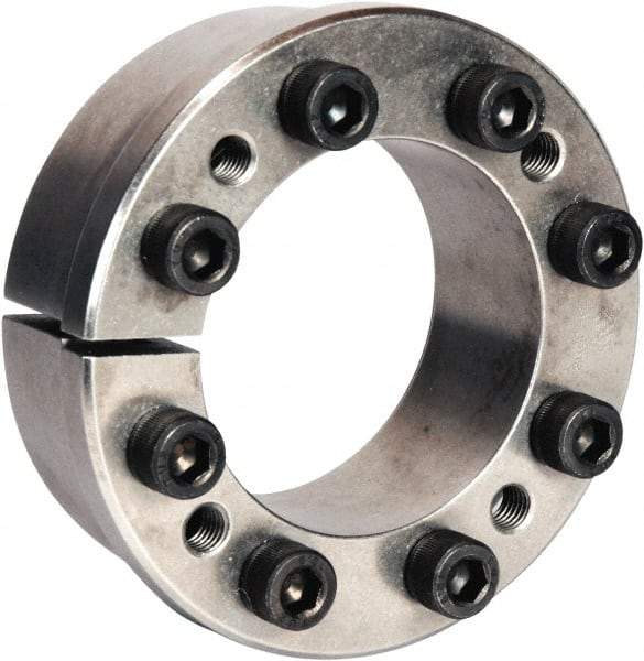 Climax Metal Products - M4 Thread, 16mm Bore Diam, 32mm OD, Shaft Locking Device - 4 Screws, 2,191 Lb Axial Load, 1.457" OAW, 0.551" Thrust Ring Width, 57 Ft/Lb Max Torque - USA Tool & Supply