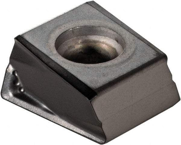 Walter - LNHU090404 L55T Grade WKP35S Carbide Milling Insert - TiCN/Al2O3/TiCN Finish, 0.1772" Thick, 0.4mm Corner Radius - USA Tool & Supply