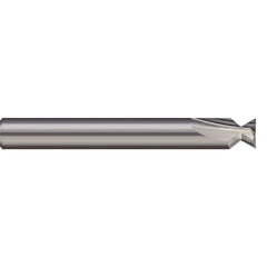 Harvey Tool - 20° 1/8" Cut Diam, 1/8" Cut Width, Solid Carbide Dovetail Cutter - Exact Industrial Supply