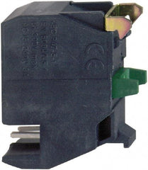 Schneider Electric - Multiple Amp Levels, Electrical Switch Contact Block - Plug-in Terminal - USA Tool & Supply