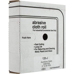 Value Collection - Shop Rolls   Abrasive Material: Aluminum Oxide    Roll Width (Inch): 2 - USA Tool & Supply