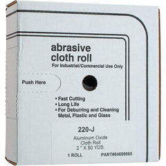 Value Collection - Shop Rolls   Abrasive Material: Aluminum Oxide    Roll Width (Inch): 2 - USA Tool & Supply