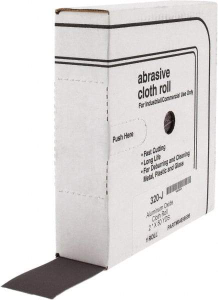 Value Collection - Shop Rolls   Abrasive Material: Aluminum Oxide    Roll Width (Inch): 2 - USA Tool & Supply