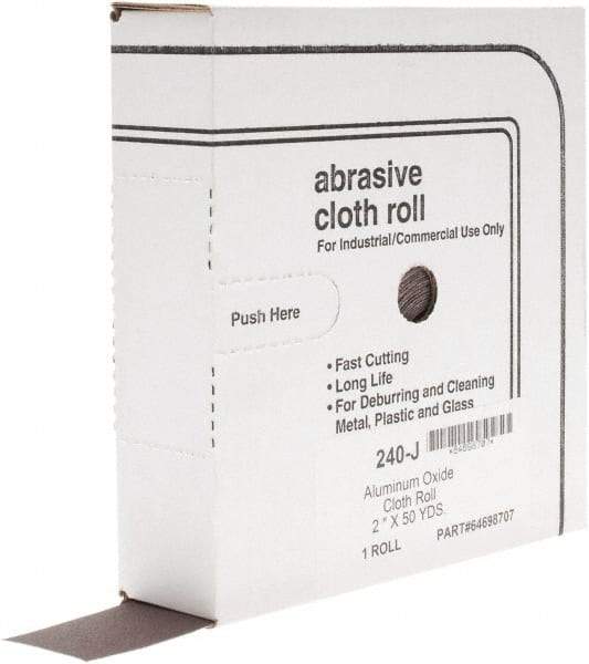 Value Collection - Shop Rolls   Abrasive Material: Aluminum Oxide    Roll Width (Inch): 2 - USA Tool & Supply