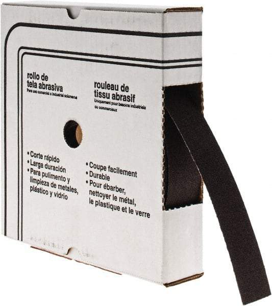 Value Collection - Shop Rolls   Abrasive Material: Aluminum Oxide    Roll Width (Inch): 1-1/2 - USA Tool & Supply