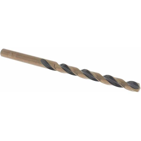 Import - 0.213" High Speed Steel, 135° Point, Straight Shank Maintenance Drill Bit - USA Tool & Supply