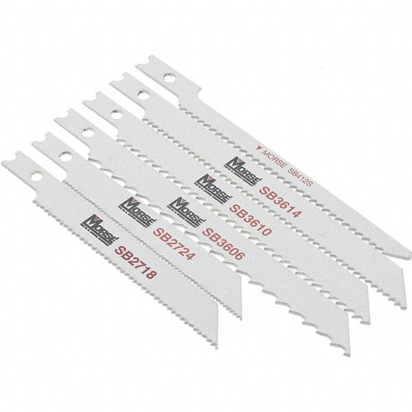 M.K. MORSE - Jig Saw Blade Sets Blade Material: Bi-Metal Minimum Blade Length (Inch): 3 - USA Tool & Supply