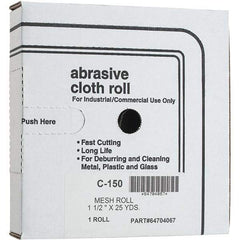 Made in USA - Shop Rolls   Abrasive Material: Silicon Carbide    Roll Width (Inch): 1-1/2 - USA Tool & Supply
