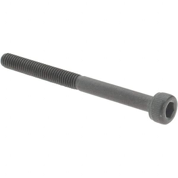 Value Collection - M3x0.50 Metric Coarse Hex Socket Drive, Socket Cap Screw - Grade 12.9 Alloy Steel, Black Oxide Finish, Partially Threaded, 35mm Length Under Head - USA Tool & Supply