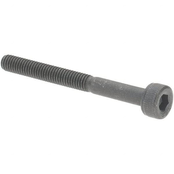 Value Collection - M3x0.50 Metric Coarse Hex Socket Drive, Socket Cap Screw - Grade 12.9 Alloy Steel, Black Oxide Finish, Partially Threaded, 30mm Length Under Head - USA Tool & Supply
