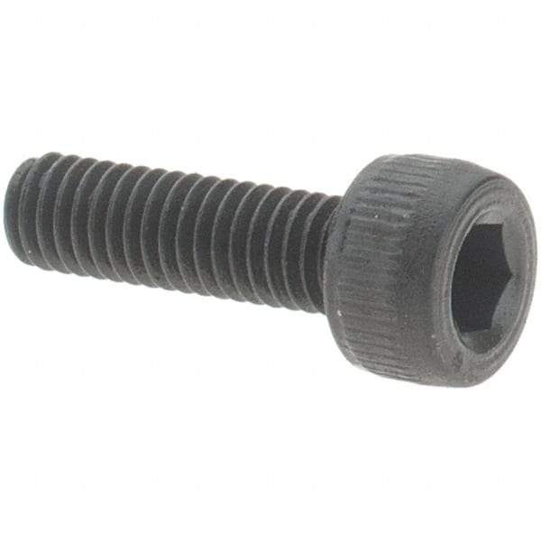 Value Collection - M3x0.50 Metric Coarse Hex Socket Drive, Socket Cap Screw - Grade 12.9 Alloy Steel, Black Oxide Finish, Fully Threaded, 10mm Length Under Head - USA Tool & Supply