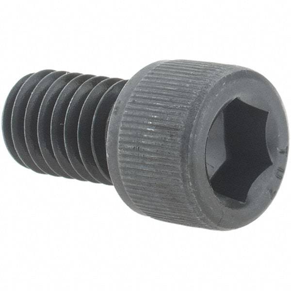Value Collection - 3/8-16 UNC Hex Socket Drive, Socket Cap Screw - Alloy Steel, Black Oxide Finish, Fully Threaded, 5/8" Length Under Head - USA Tool & Supply