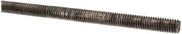 Made in USA - 3/8-16 UNC (Coarse), 3' Long, Stainless Steel Threaded Rod - Right Hand Thread - USA Tool & Supply