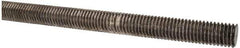 Made in USA - 1/2-13 UNC (Coarse), 3' Long, Stainless Steel Threaded Rod - Right Hand Thread - USA Tool & Supply