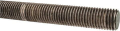 Made in USA - 7/8-9 UNC (Coarse), 3' Long, Stainless Steel Threaded Rod - Right Hand Thread - USA Tool & Supply