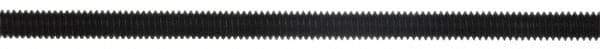 Gibraltar - 3/4-10 7" OAL Unequal Double Threaded Stud - Carbon Steel, Black Oxide Finish, 2" Long Thread Length, 7/8" Short Thread Length - USA Tool & Supply