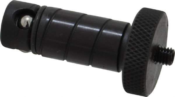 Jergens - 13mm Diam Ball Lock Modular Fixturing Shank - 1.33" Shank Length, 7/8" Head Diam, Compatible with 3/4" Thick Plate, 750 Lb Max Holding Force, 3/32 Key Size, Steel - USA Tool & Supply