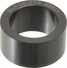 Jergens - 1.3772" OD, 3/4" Plate Thickness, Secondary Ball Lock, Modular Fixturing Liner - 25mm ID, -0.0004, 0.0000" Tolerance - USA Tool & Supply