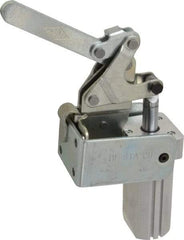 De-Sta-Co - 700 Lb Inner Hold Capacity, Vert Mount, Air Power Hold-Down Toggle Clamp - 1/8 NPT Port, 145 Max psi, 88° Bar Opening, 99.31mm Height Under Bar - USA Tool & Supply
